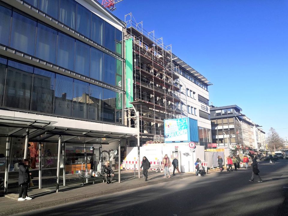 Baustelle Hindenburgstraße